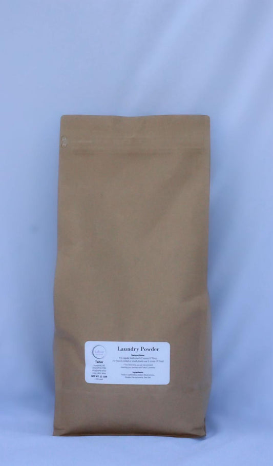 Tahor Natural Laundry Powder- 12 LB